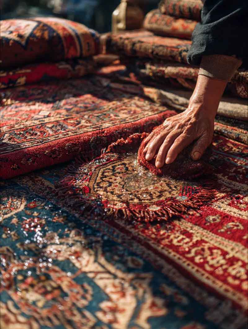 قالیشویی در فلاح